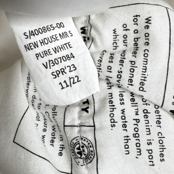 Banana Republic Skinny Fit Jeans Womens 30/10 Tall White Stretch Denim Preppy - Picture 11 of 13